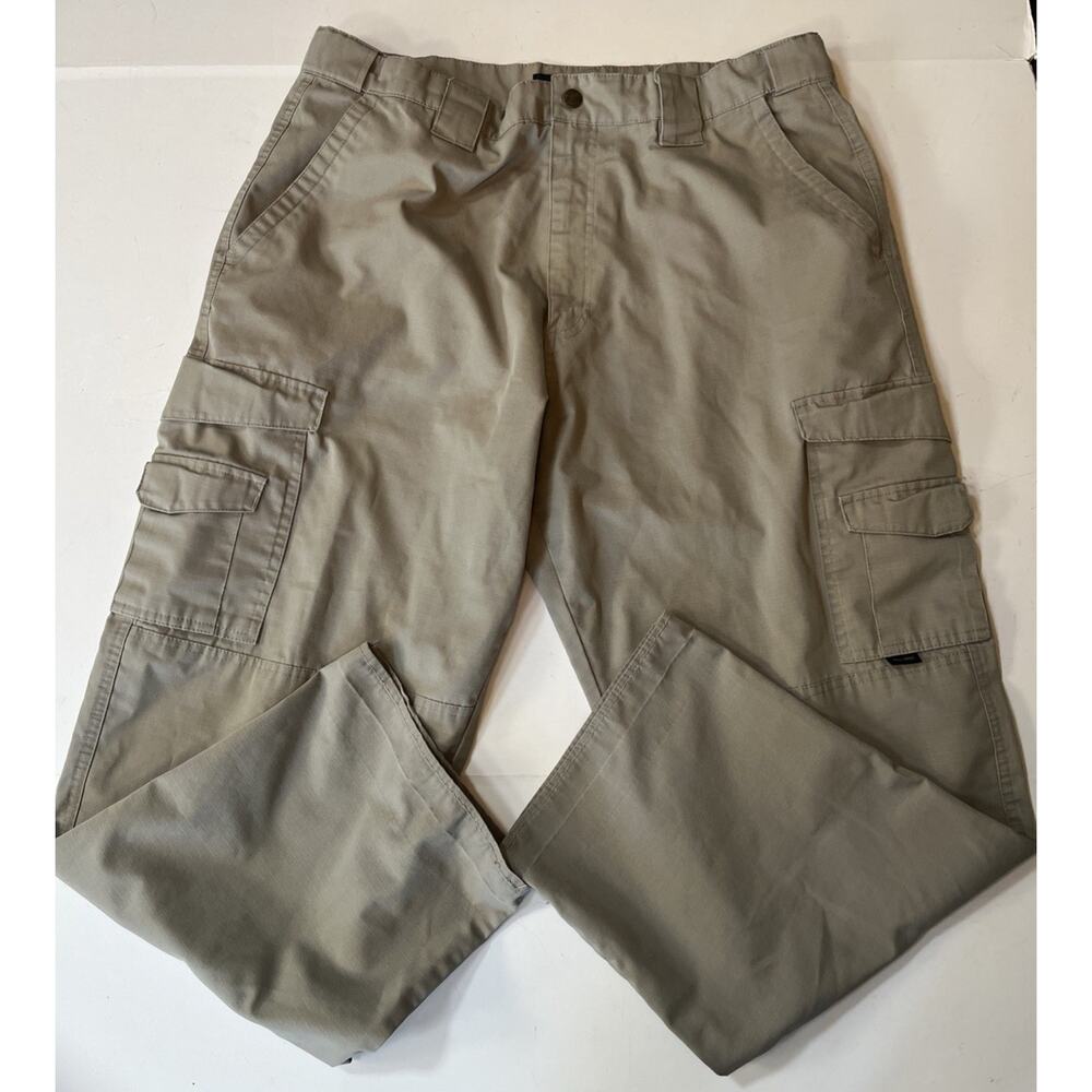 TRU-SPEC Men’s Khaki Cargo Pants Large 38/30